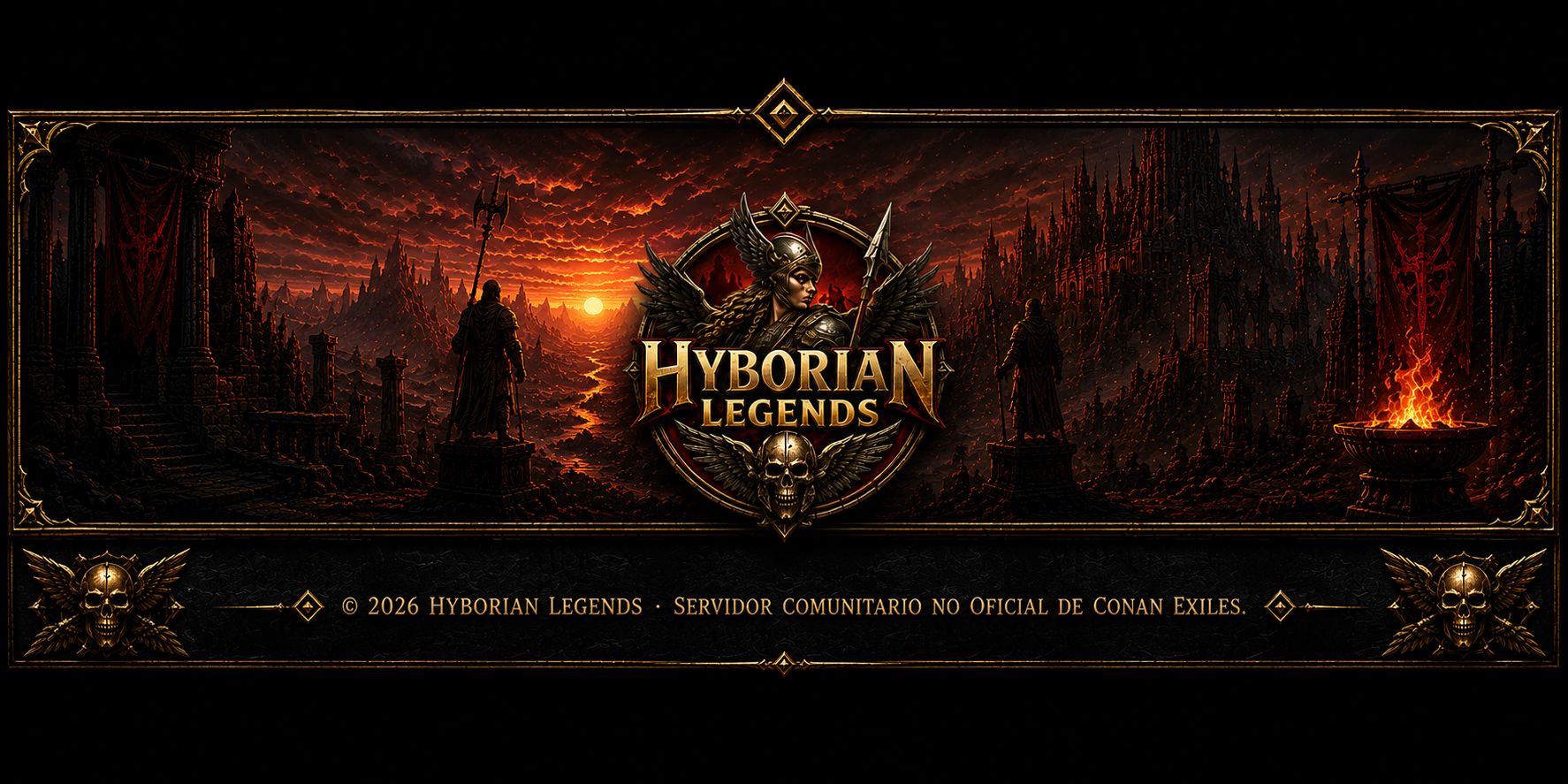 Hyborian Legends footer